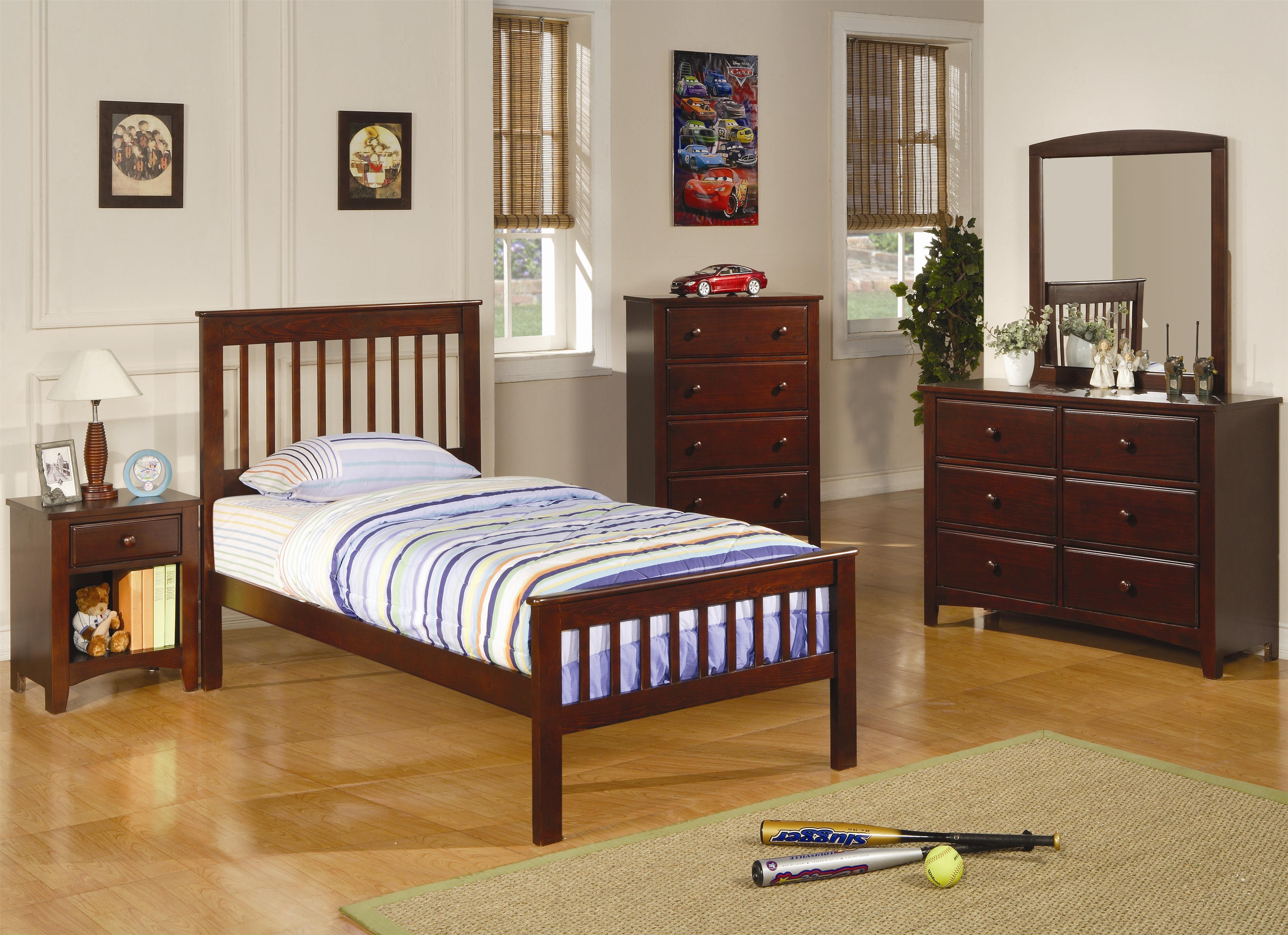 Coaster Parker Twin Bedroom Group Coaster Fine Furniture