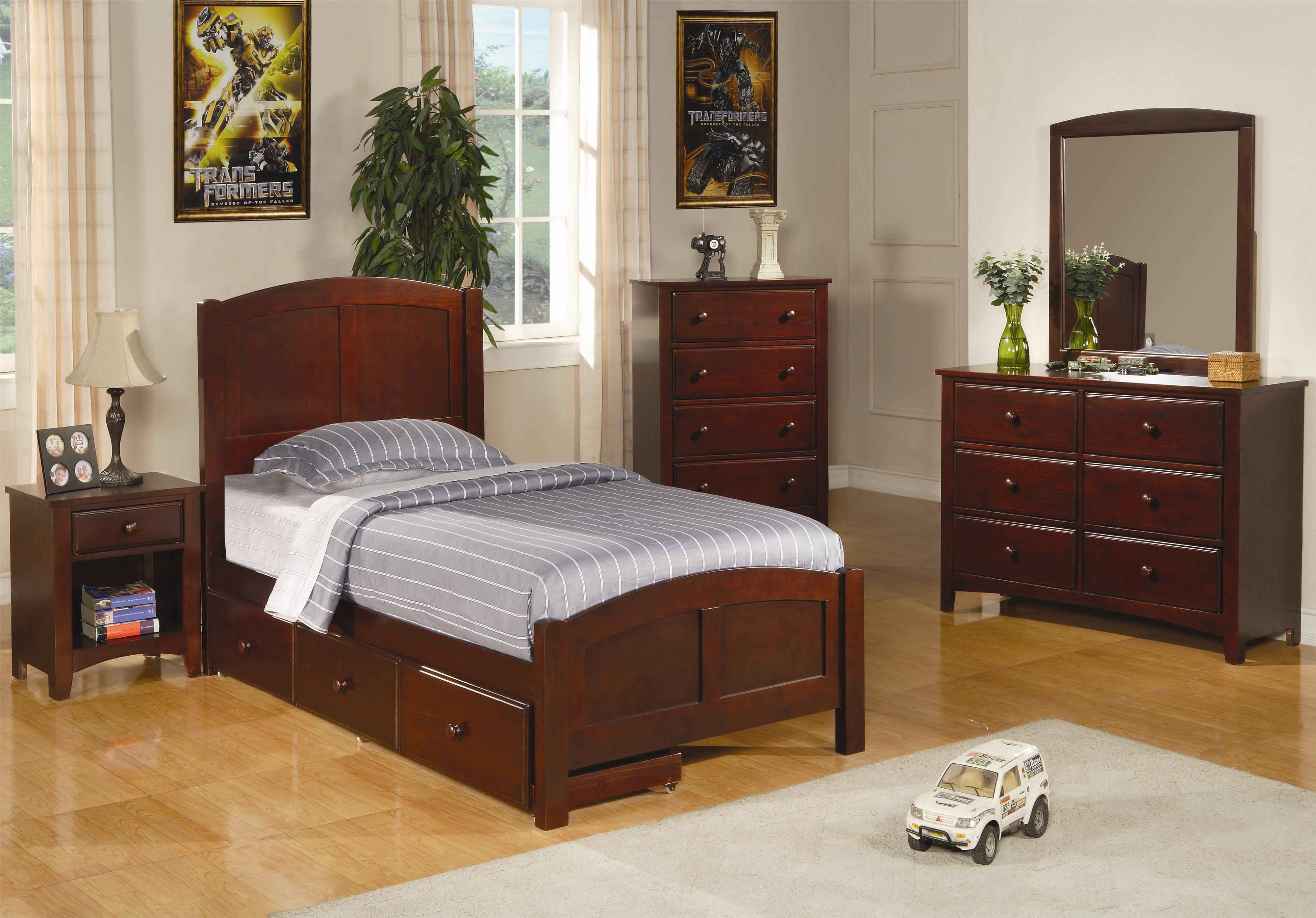 Coaster Parker Twin Bedroom Group Coaster Fine Furniture