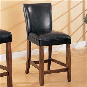 Coaster At Barfurnituredealers Bars Bar Stools And Sinks Telegraph 24 Faux Leather Bar Stool By Coaster