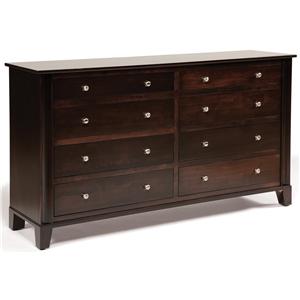 8-Drawer Double Dresser