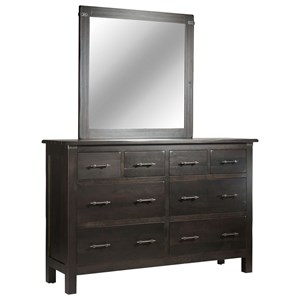 Dresser and Mirror