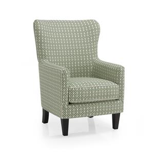 Contemporary Wing Back Chair