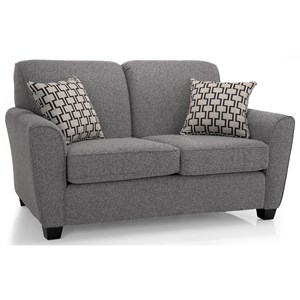 Transitional Loveseat