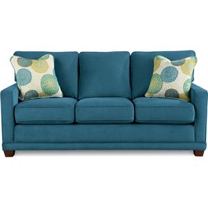 La Z Boy At Sofadealers Sofas Couches Reclining Kennedy Transitional Sofa With Wood Legs And Welt Cord By La Z Boy