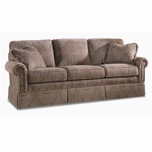 Sherrill At Sofadealers Sofas Couches Reclining Traditional Lawson Sofa With Rolled Panel Arms By Sherrill