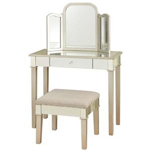 Hollywood Glamour Makeup Vanity