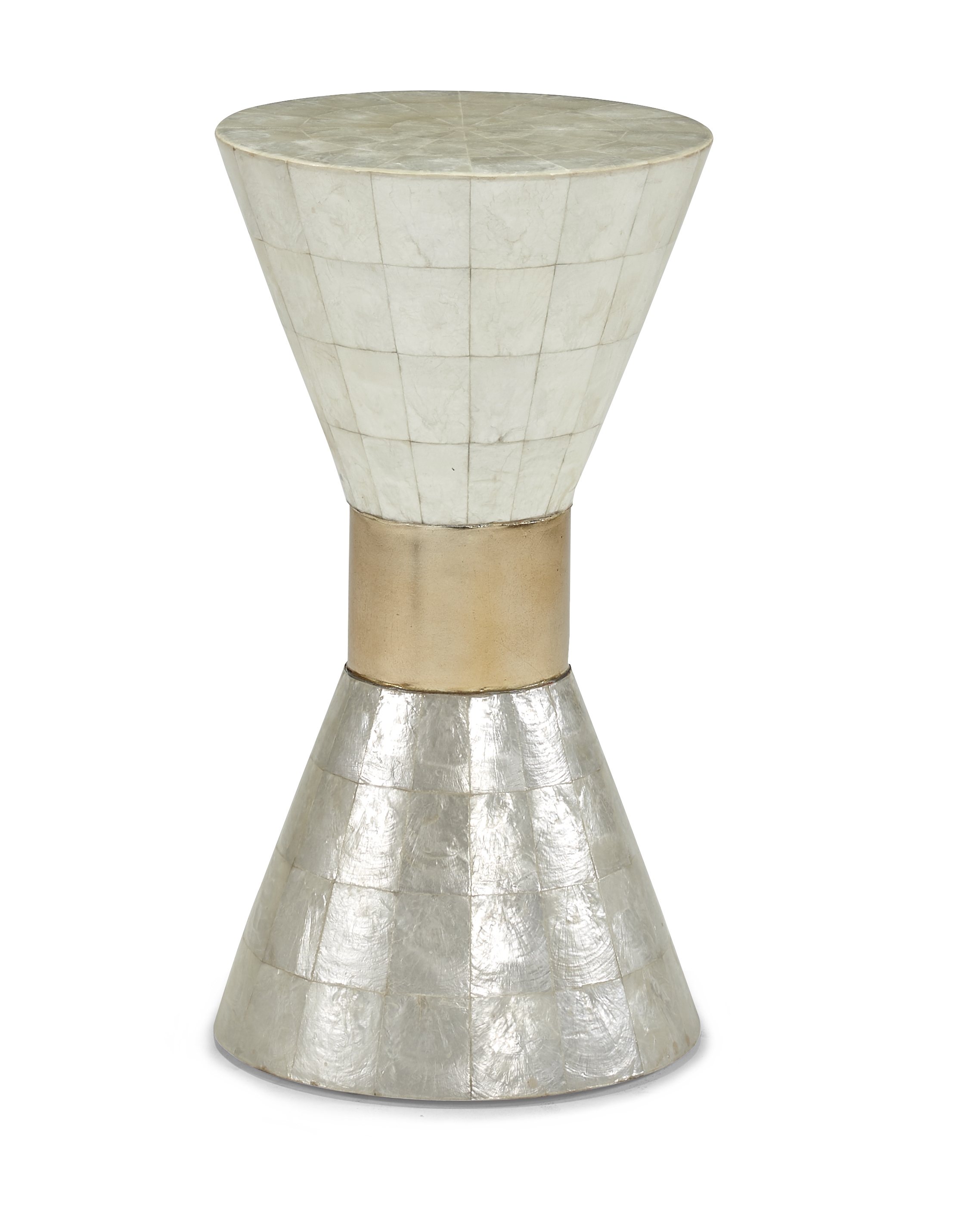 Pedestal End Table