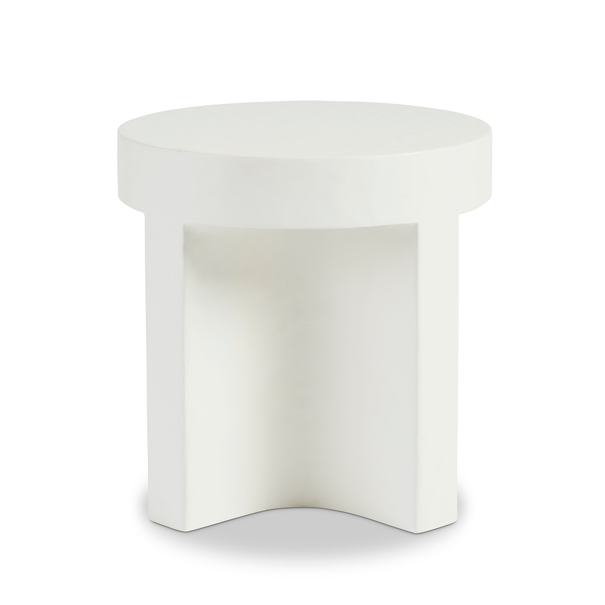 22" Rd. Pedestal End Table