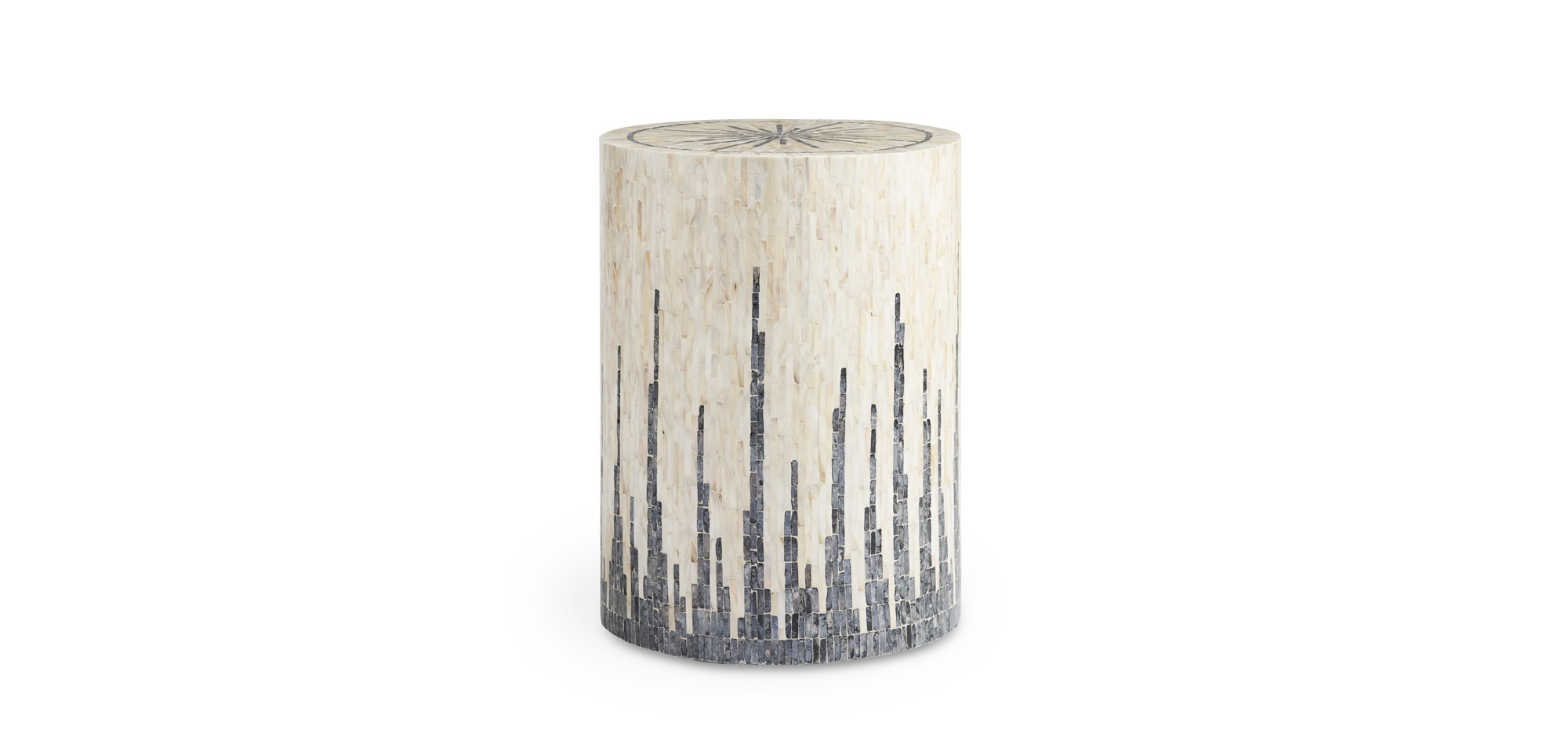 18" Rd. Mother of Pearl Drum Table