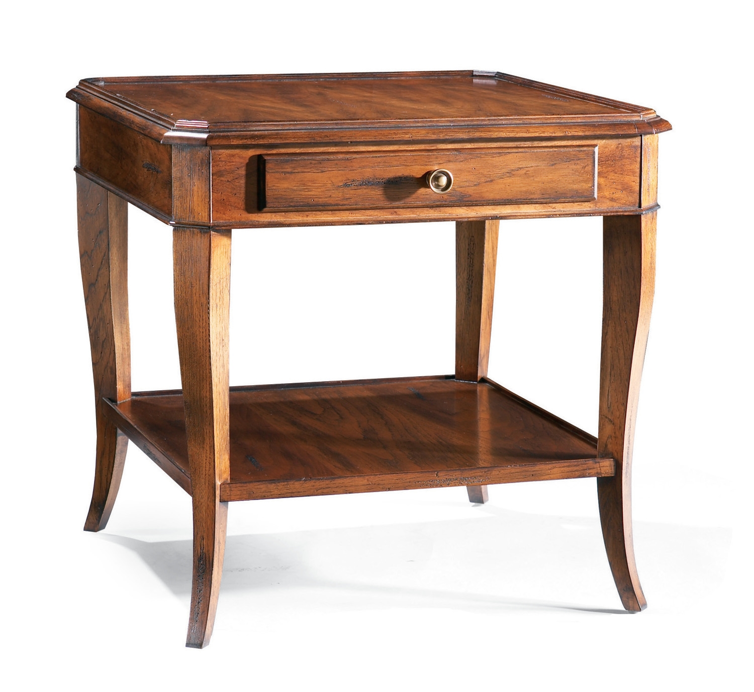 Square 1-Drawer End Table