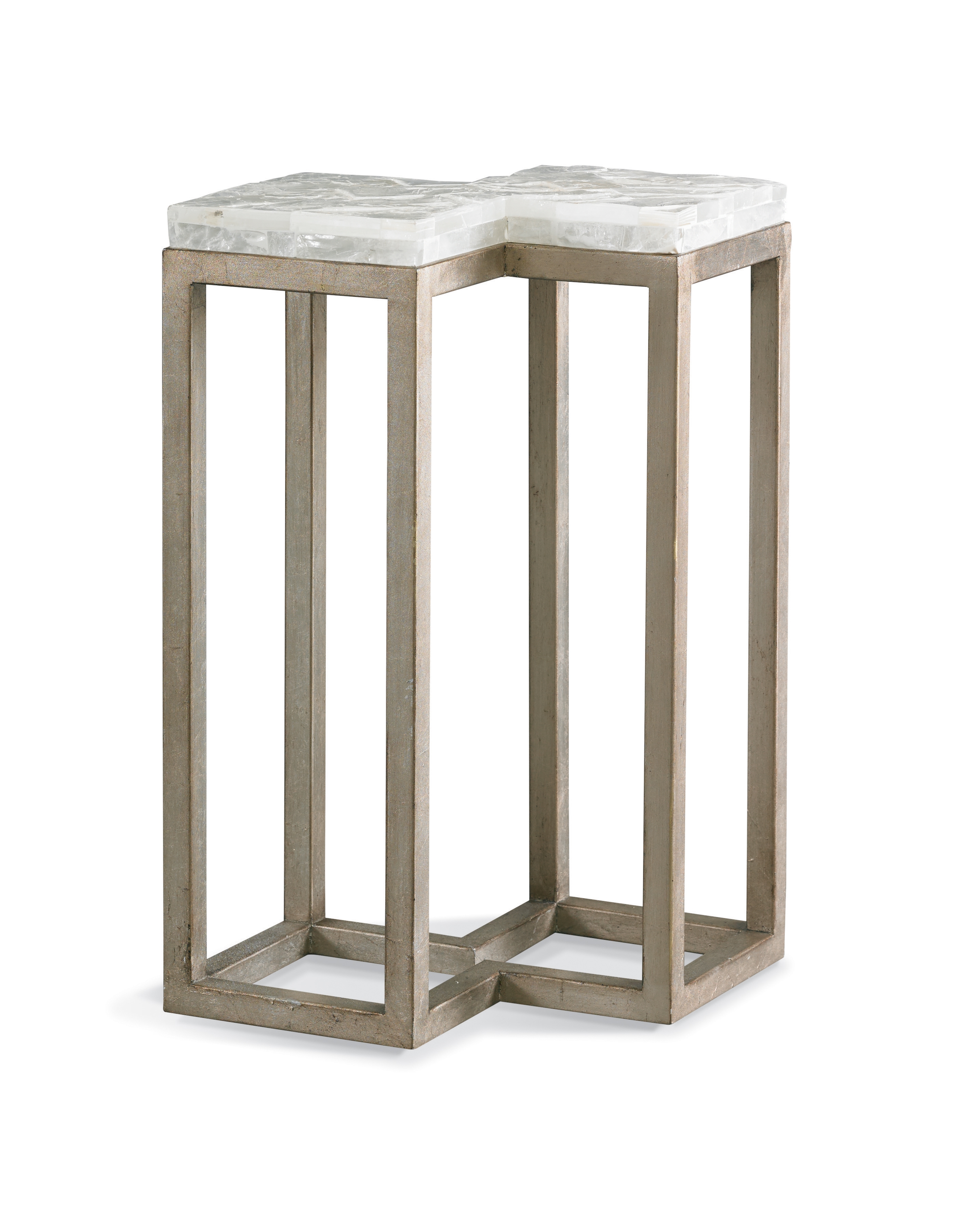 Modern Metal Accent Table