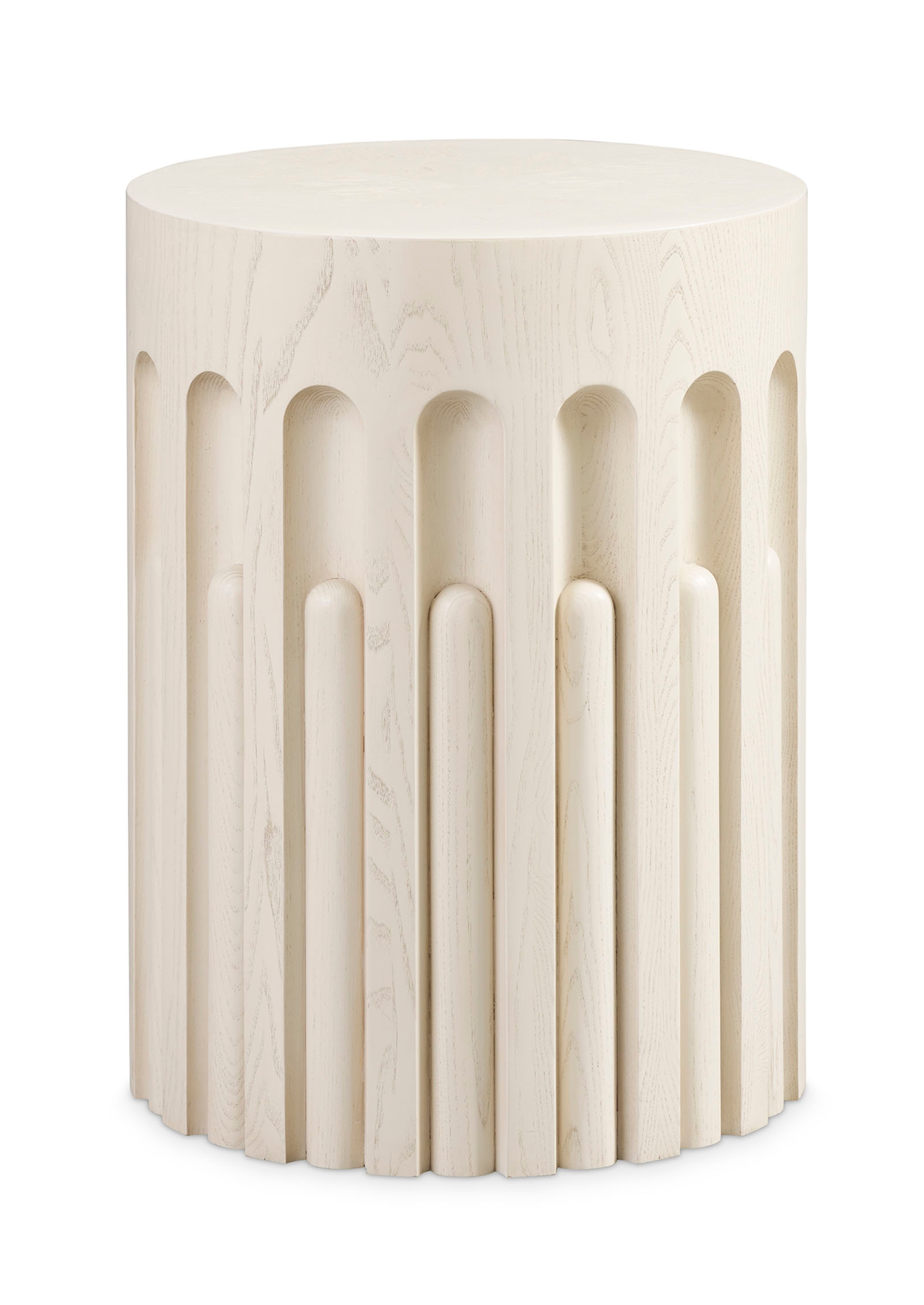 Round Pillar Accent Table