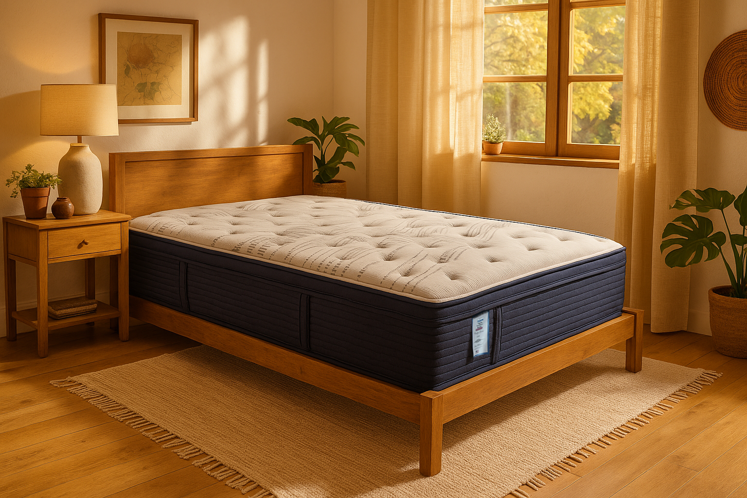 Queen Mattress - Euro Pillow Top