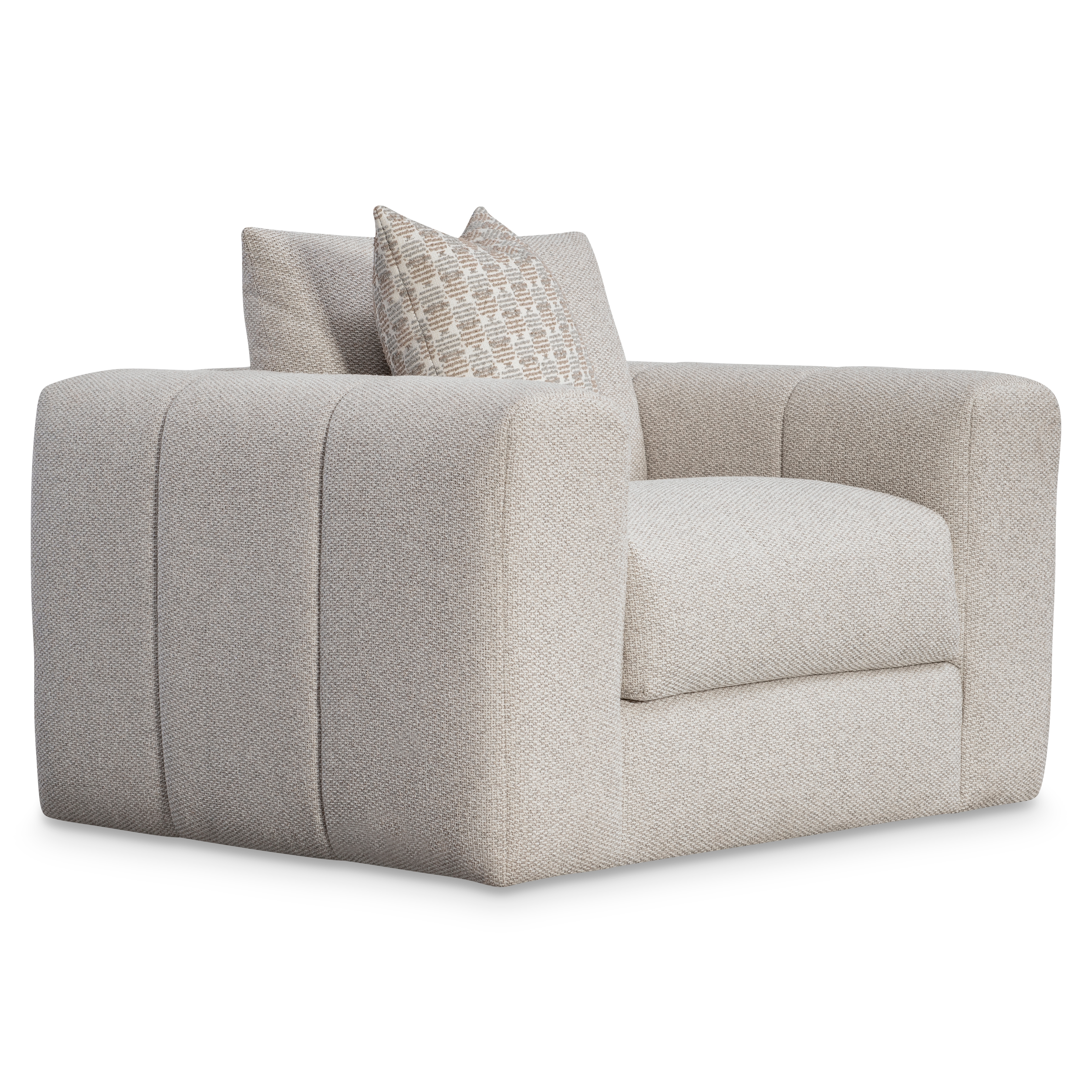 Vista Fabric Swivel Chair
