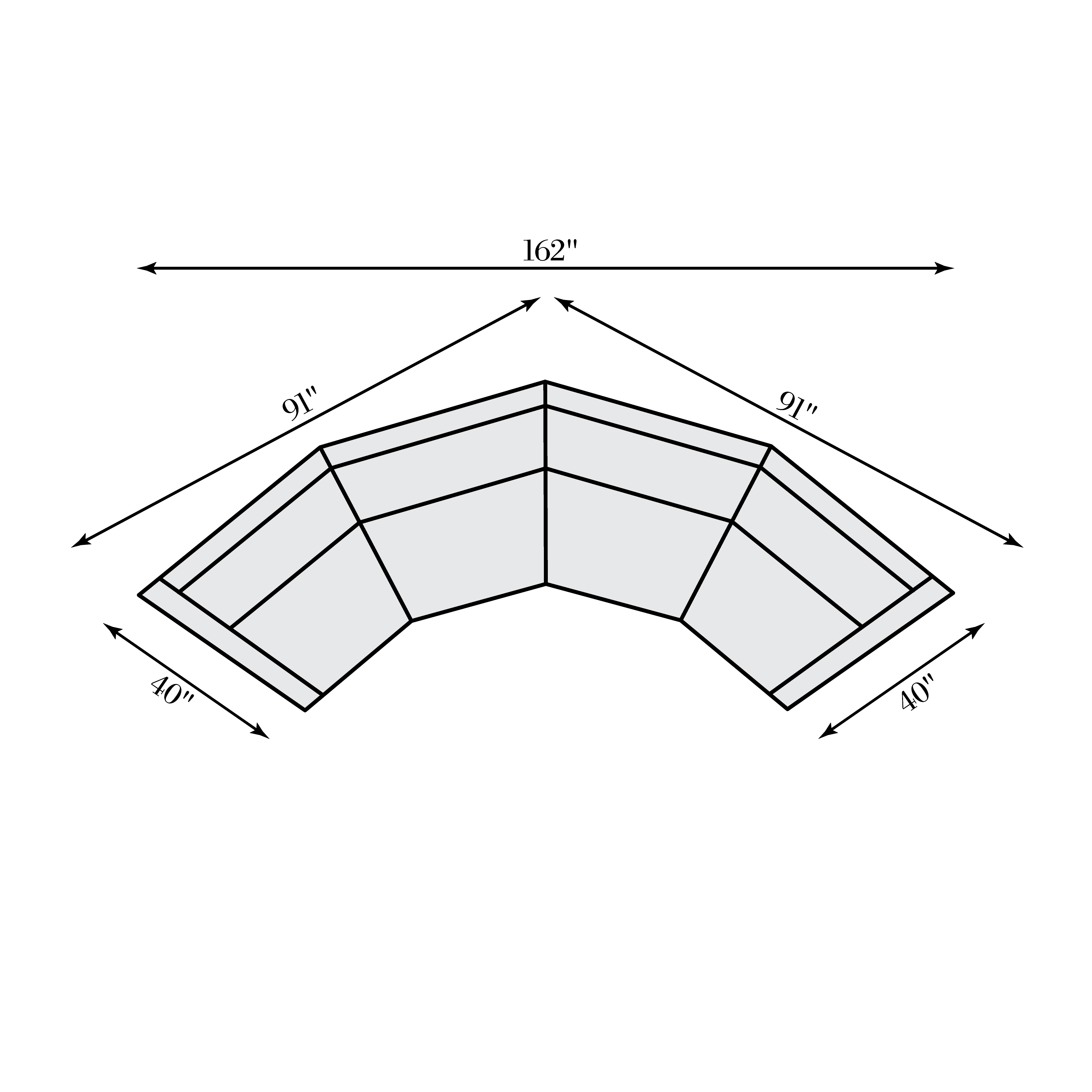 Soleil Fabric Sectional