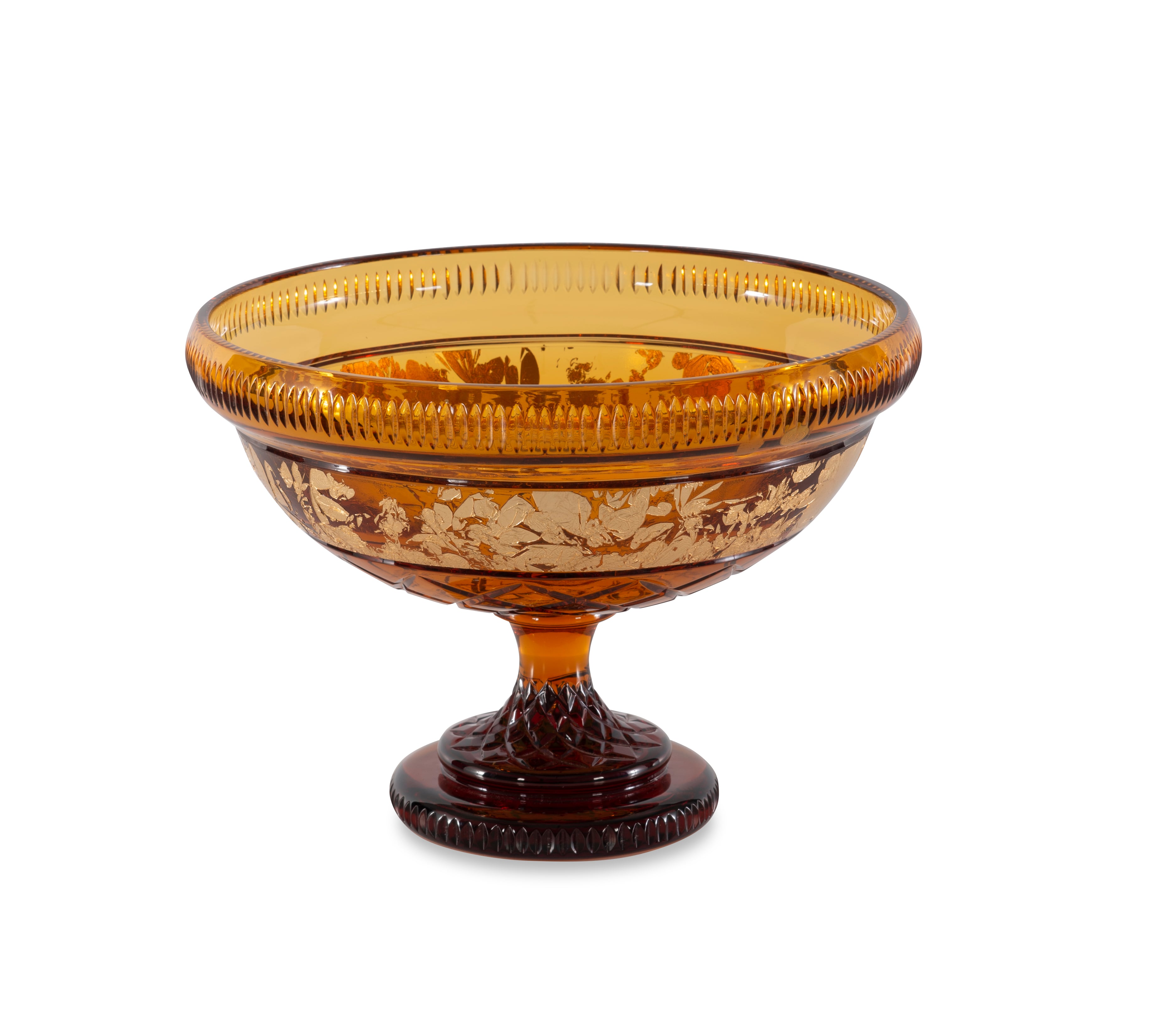 Handcarved Crystal Bowl