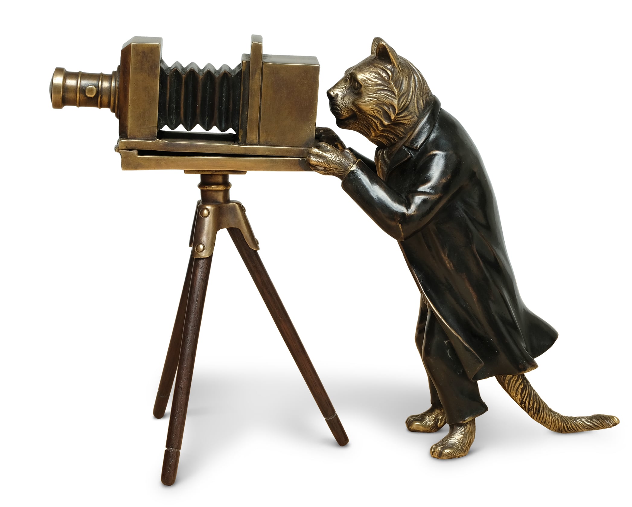 Feline Fotography Sculpture