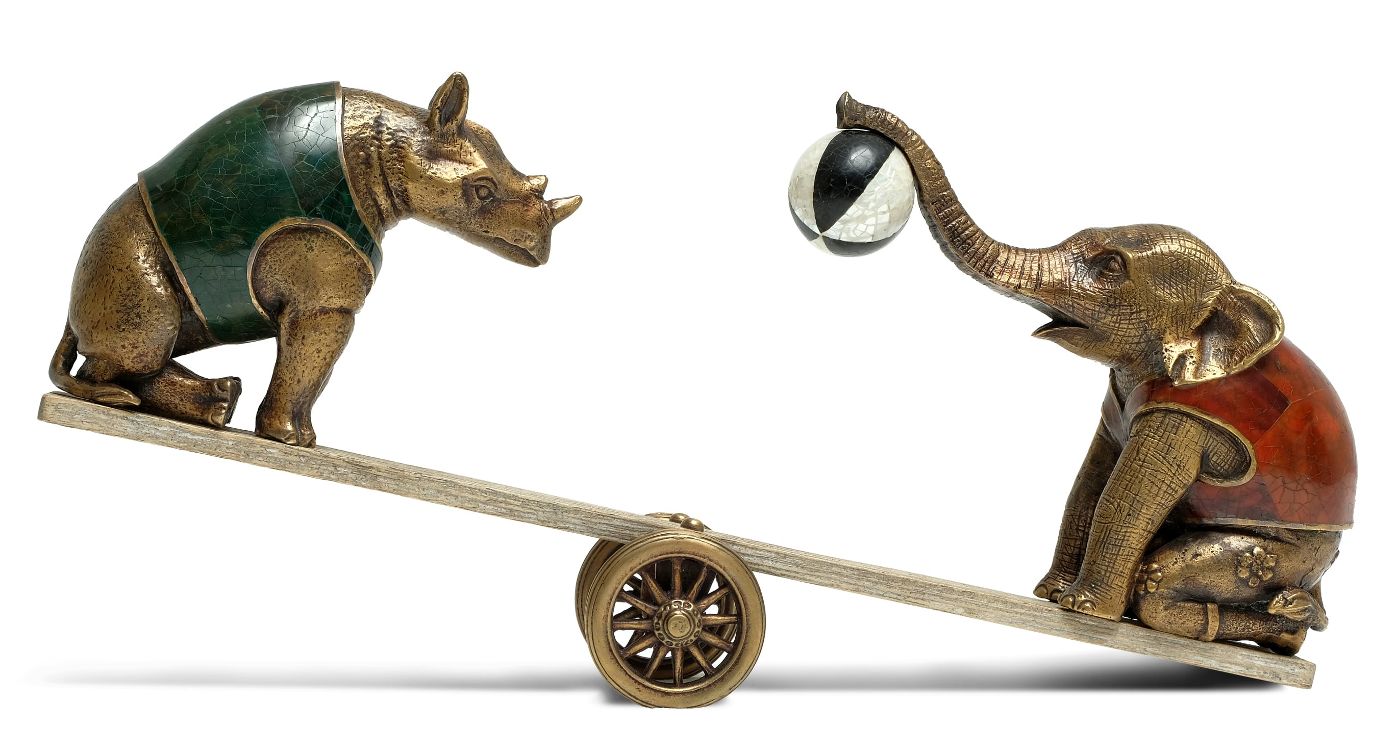 Circus See-Saw Sculpture
