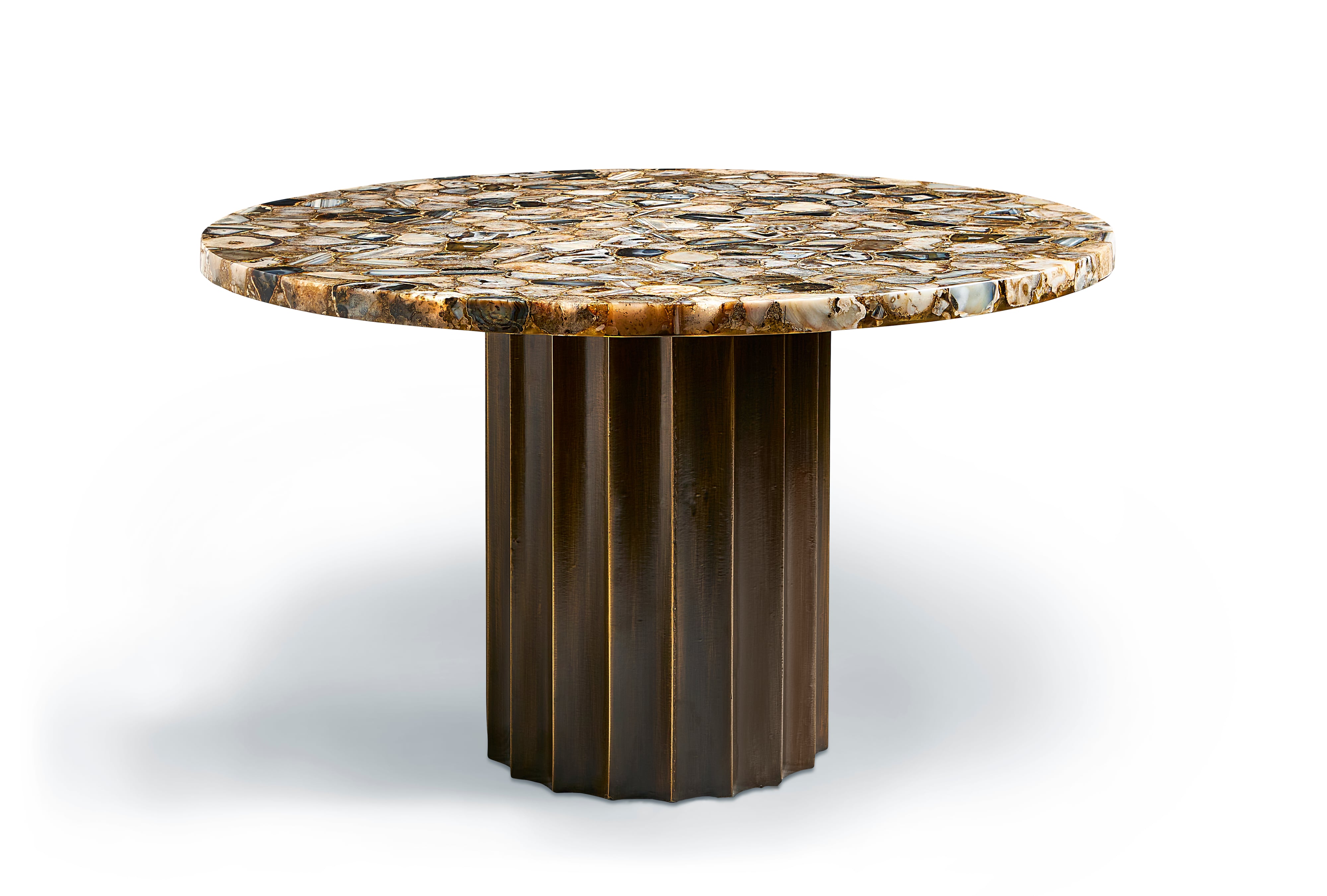 Agate Cladded Center Table