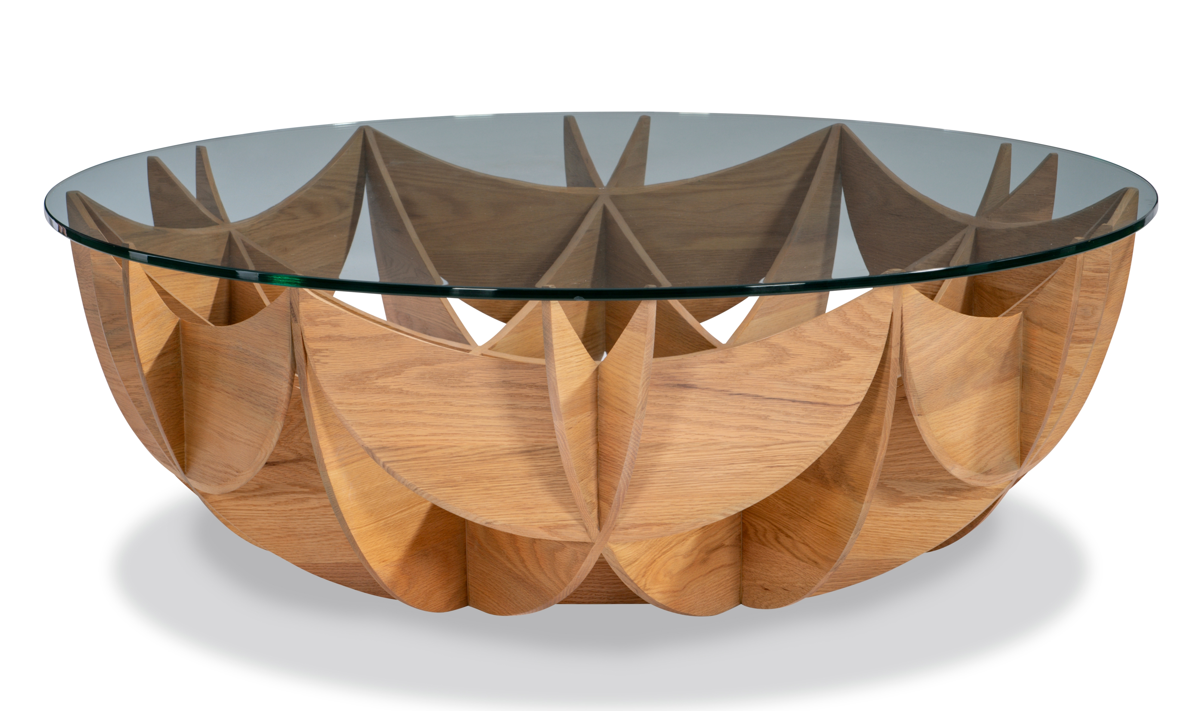Oak Honeycomb Table