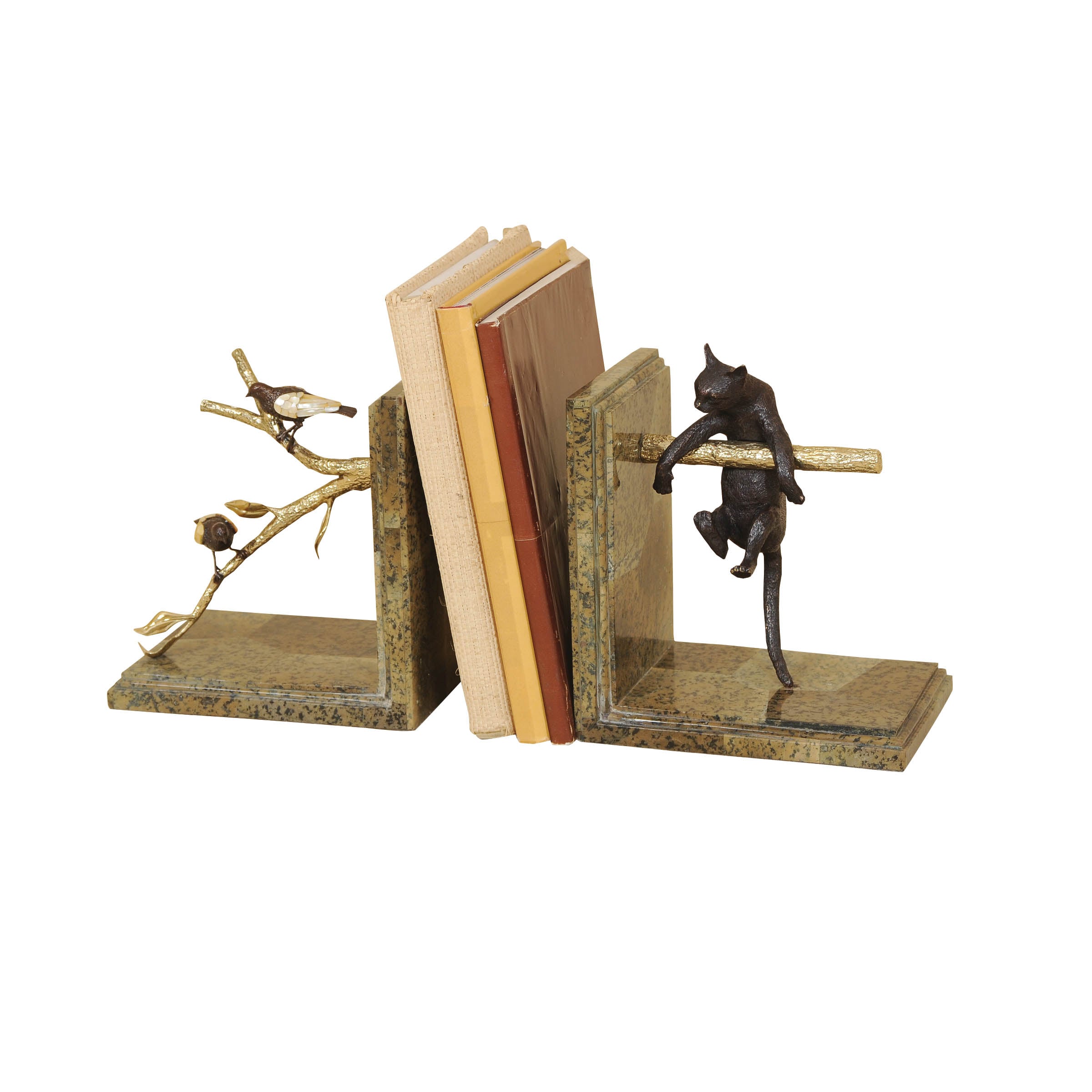 Pair of Pursuit Bookends