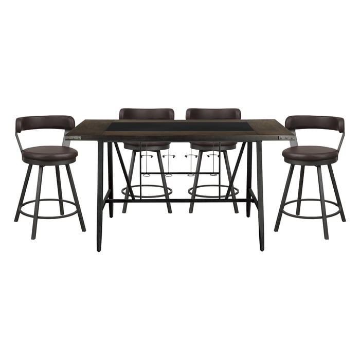 5-Piece Counter Height Dining Set