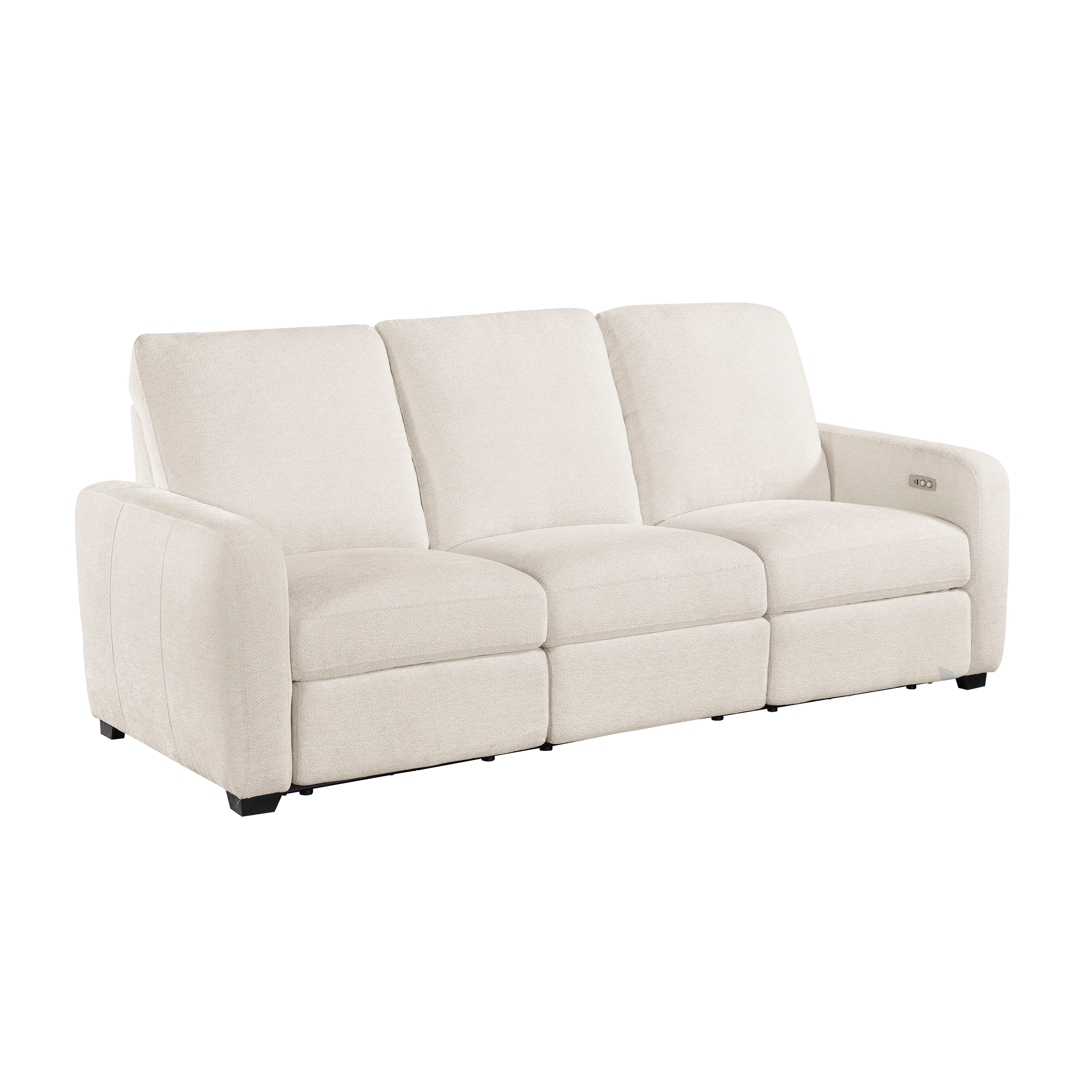 Modern Double-Reclining Sofa