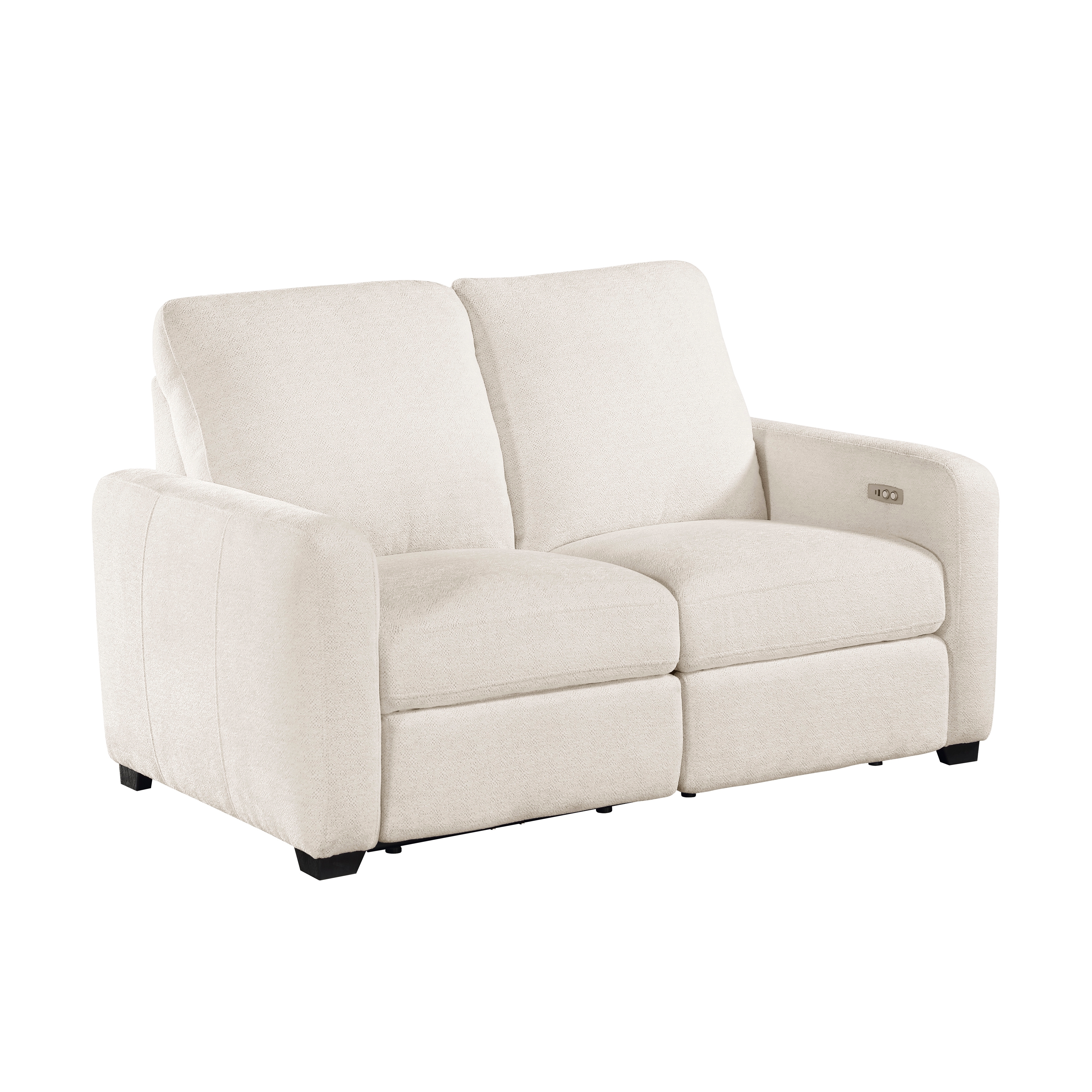 Modern Double-Reclining Loveseat