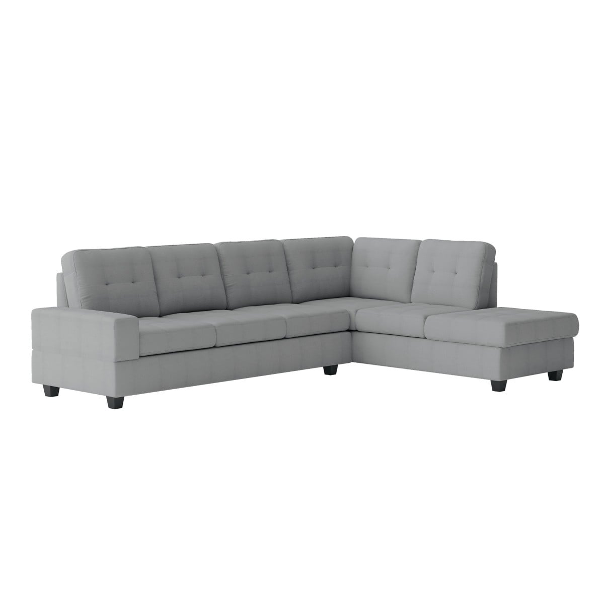 2-Piece Reversible Sectional Sofa