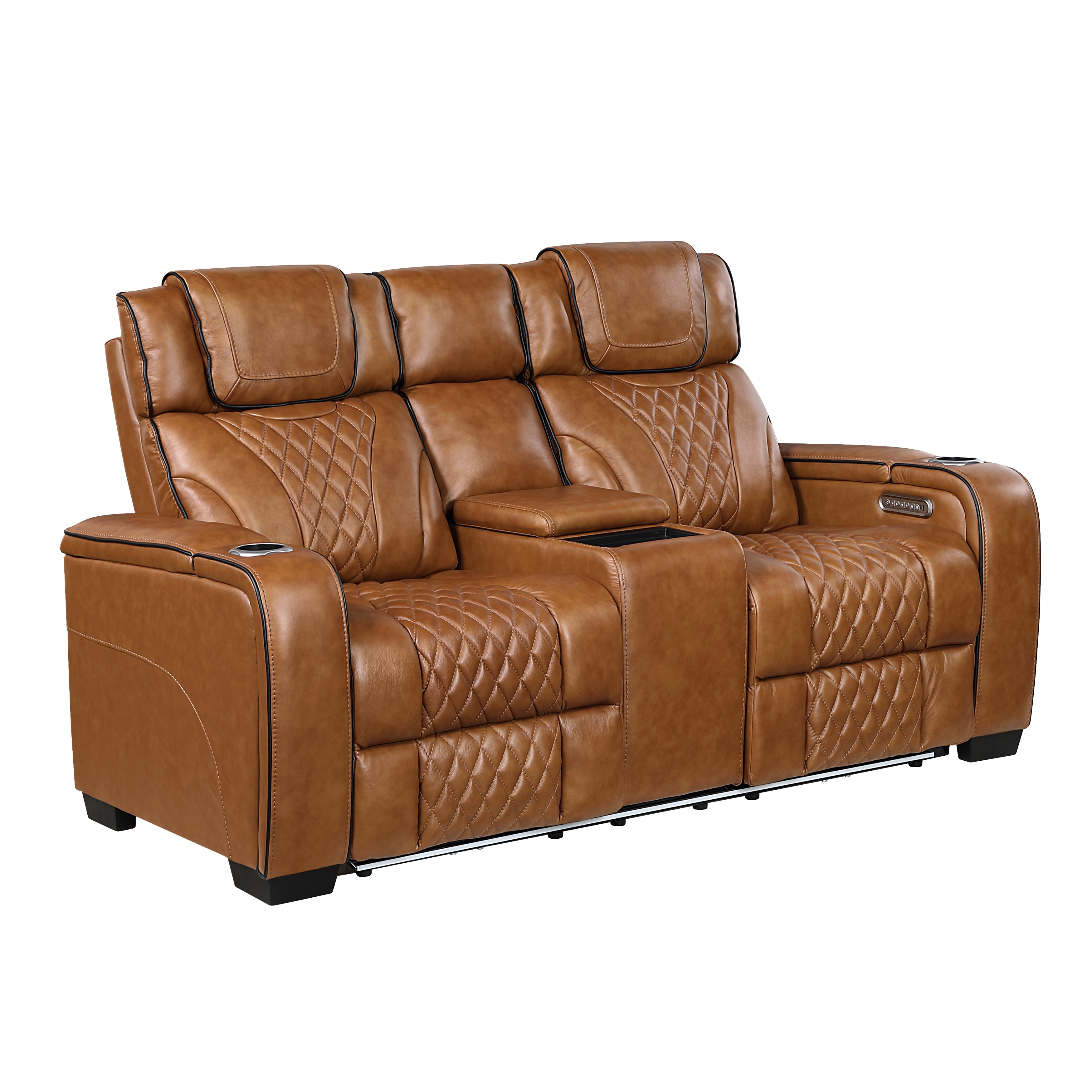 Homelegance Apex 8449BR-2PWHM Transitional Power Reclining