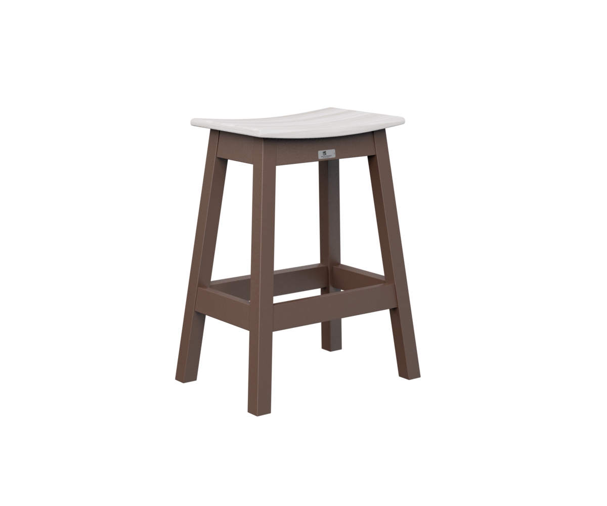 Saddle Counter Stool