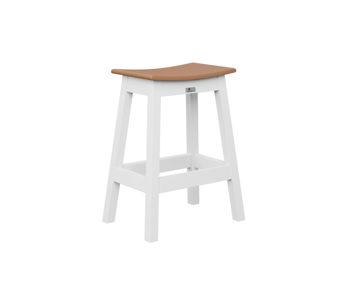 Saddle Counter Stool