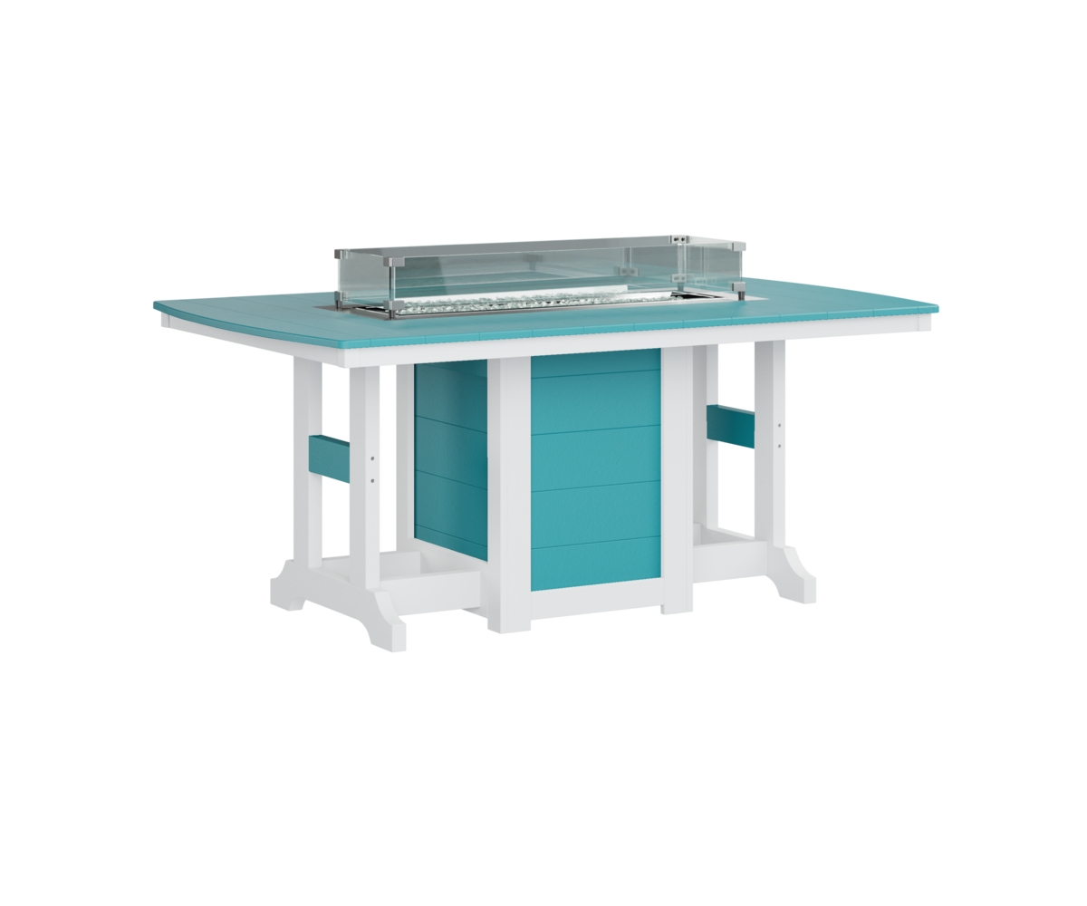 Gc 44X72 Rec Fire Table Dining