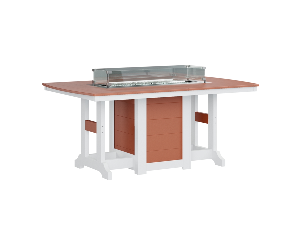 Gc 44X72 Rec Fire Table Dining