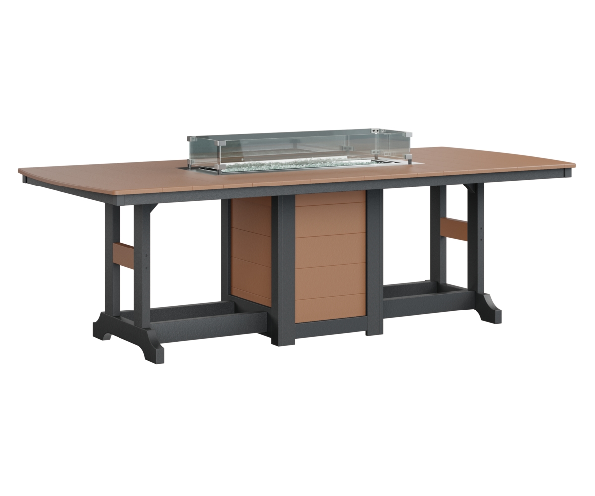 Gc 44X96 Rec Fire Table Dining