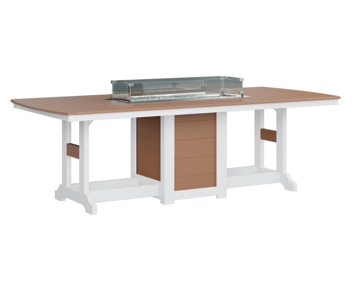 Gc 44X96 Rec Fire Table Dining