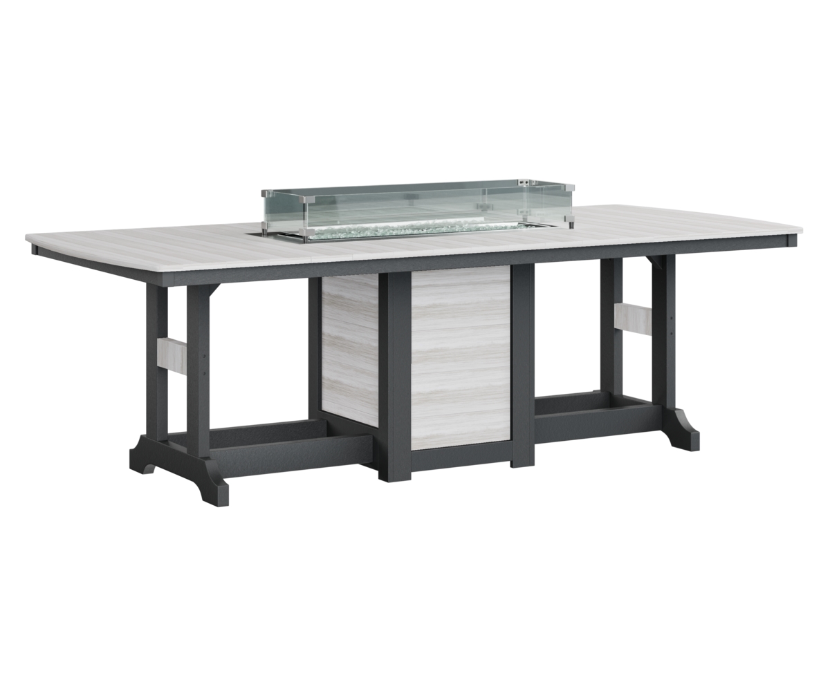 Gc 44X96 Rec Fire Table Dining