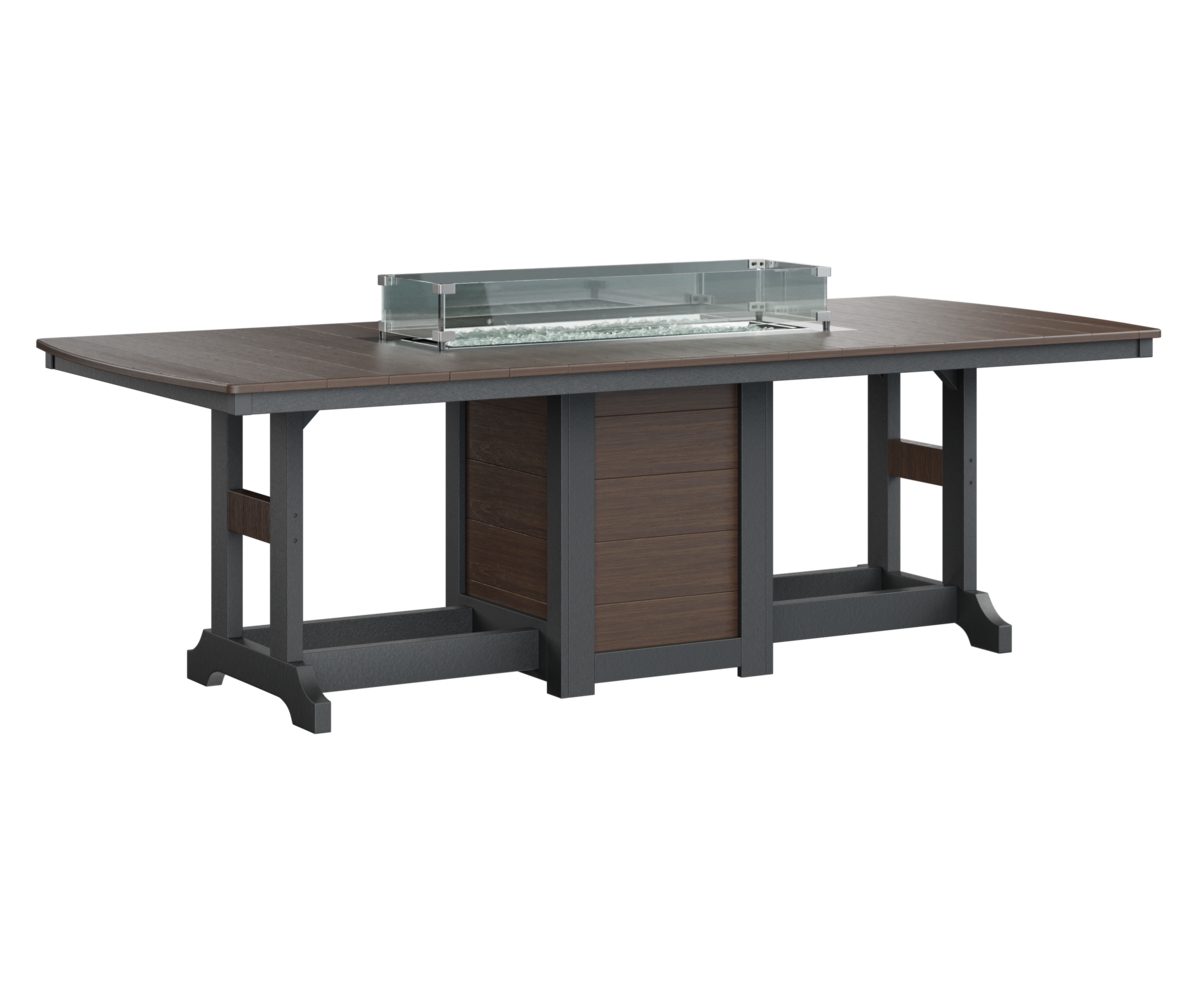 Gc 44X96 Rec Fire Table Dining