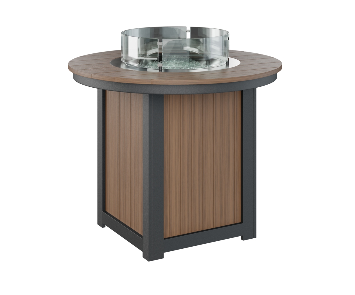 44" Round Counter-Height Fire Table