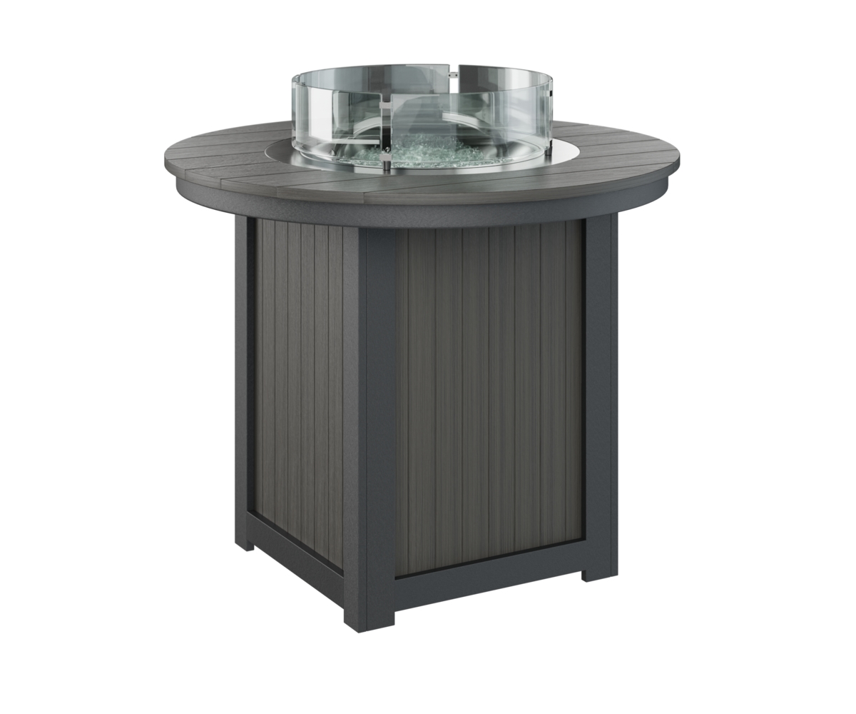 44" Round Counter-Height Fire Table
