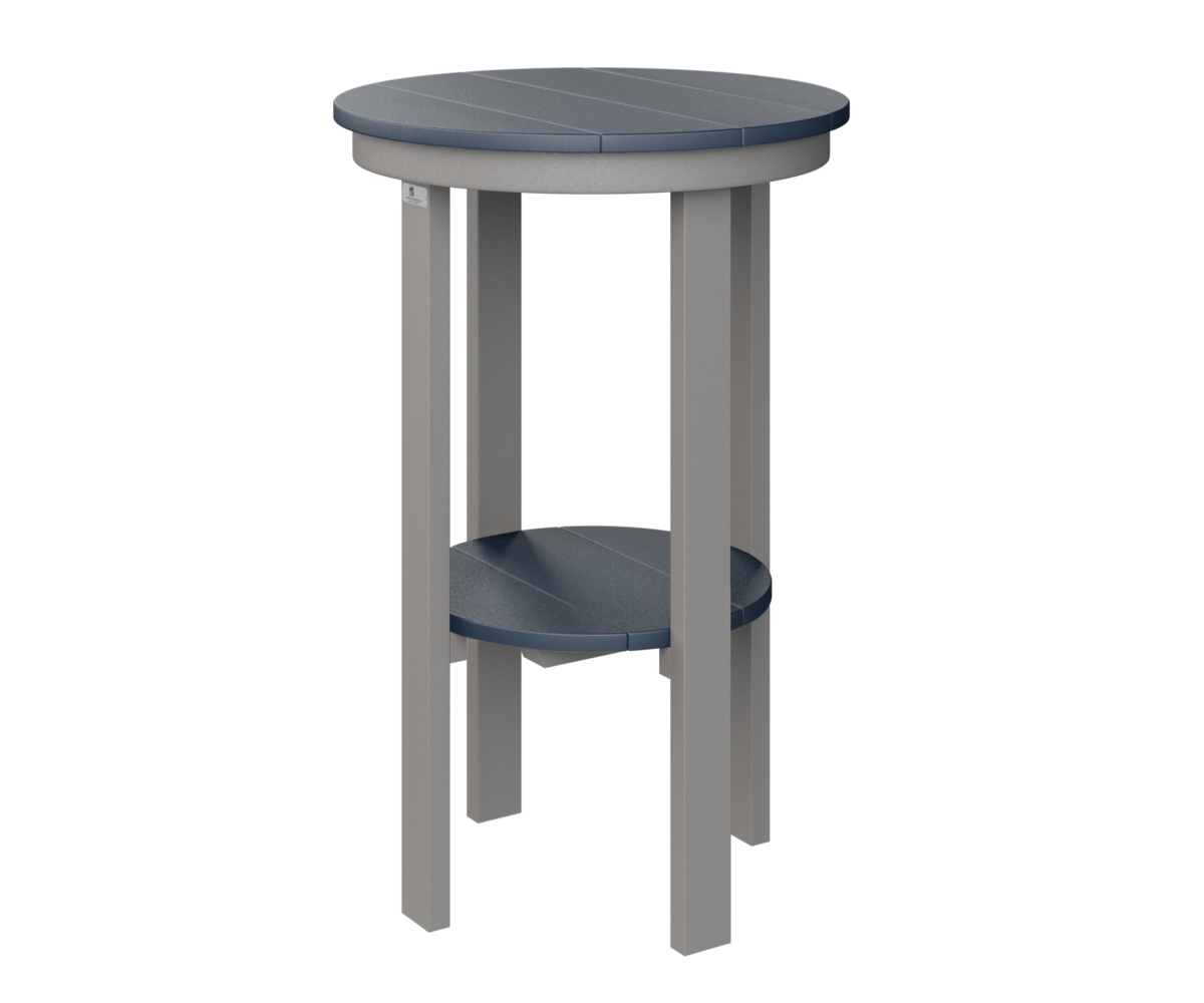 Round End Table Bar