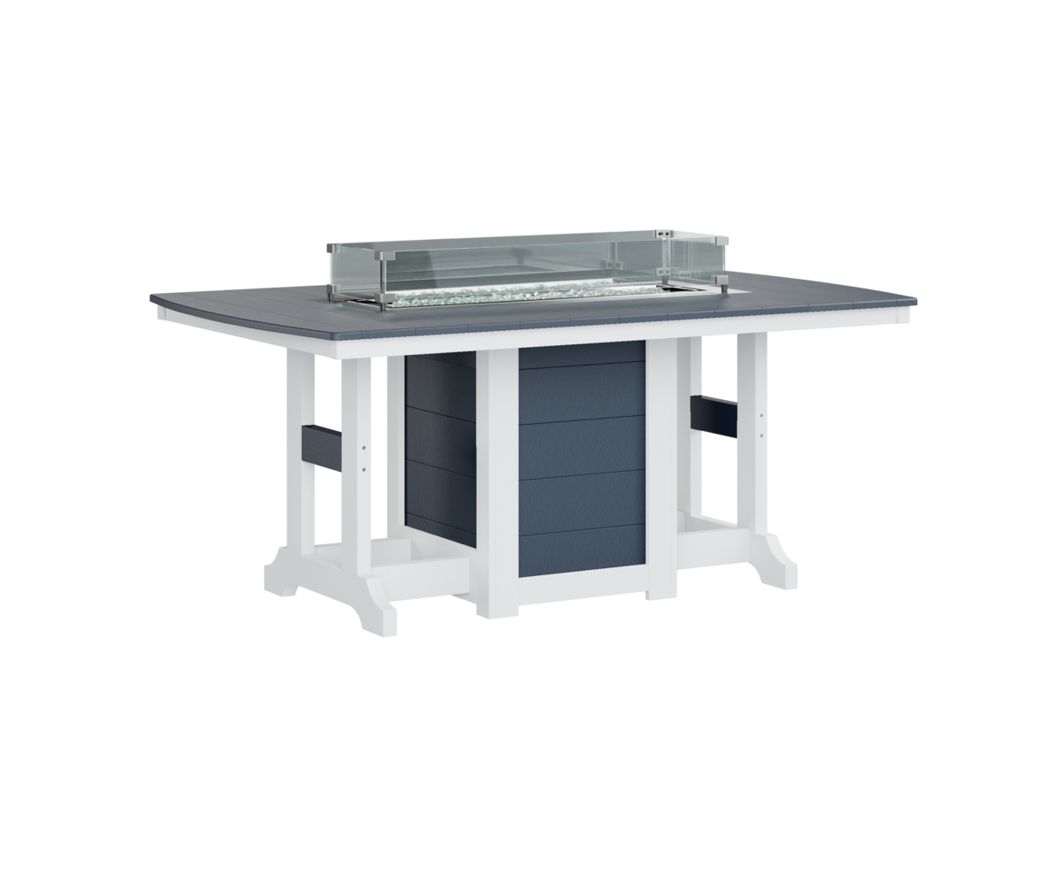 Gc 44X72 Rec Fire Table Dining