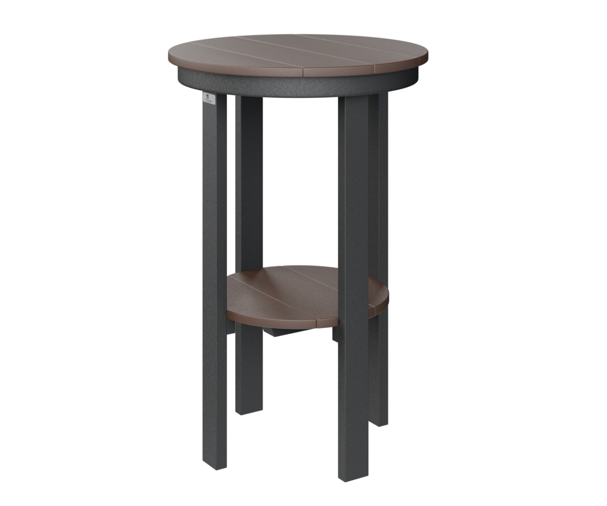 Round End Table Bar