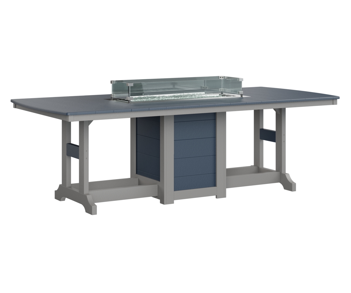 Gc 44X96 Rec Fire Table Dining