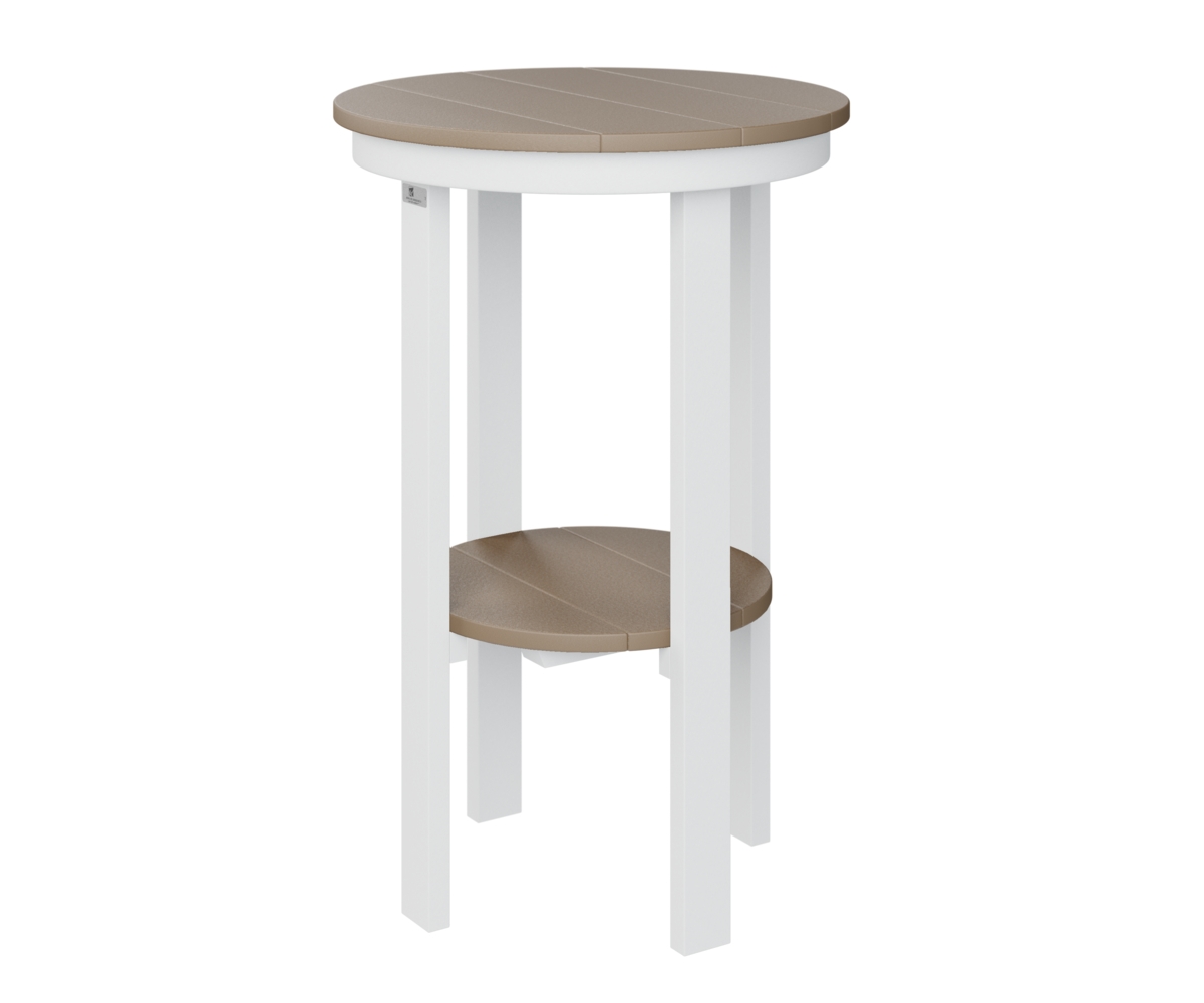Round End Table Bar