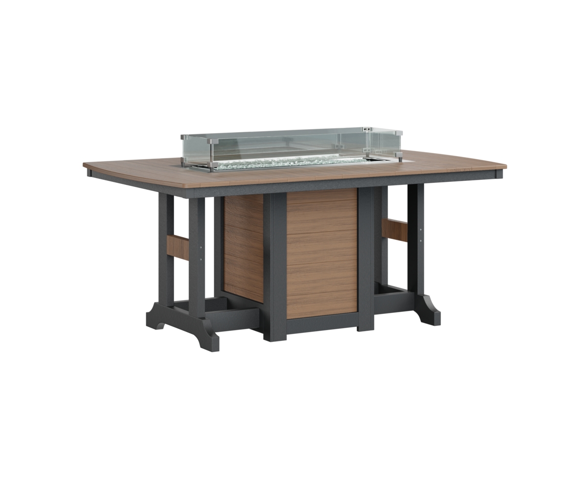Gc 44X72 Rec Fire Table Dining