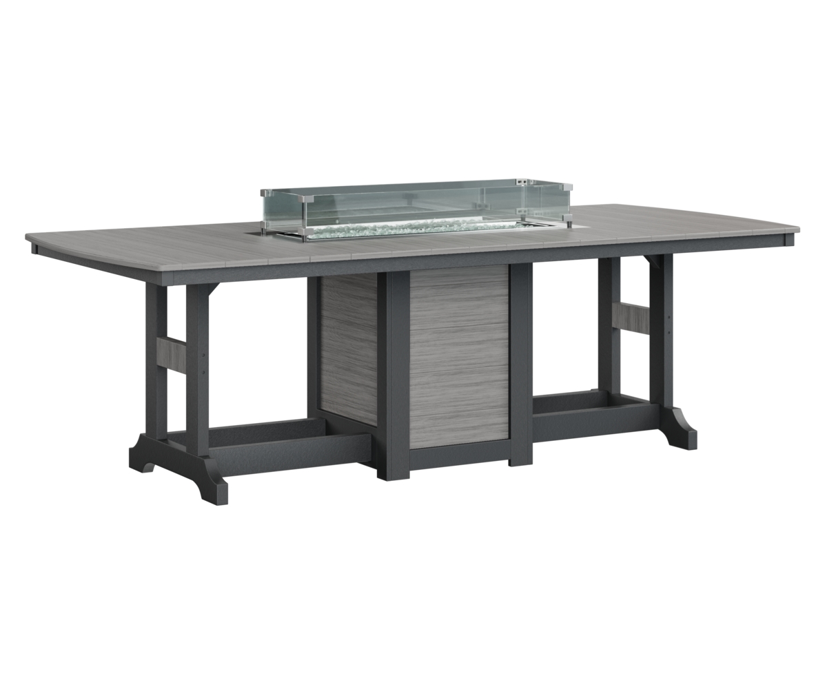Gc 44X96 Rec Fire Table Dining