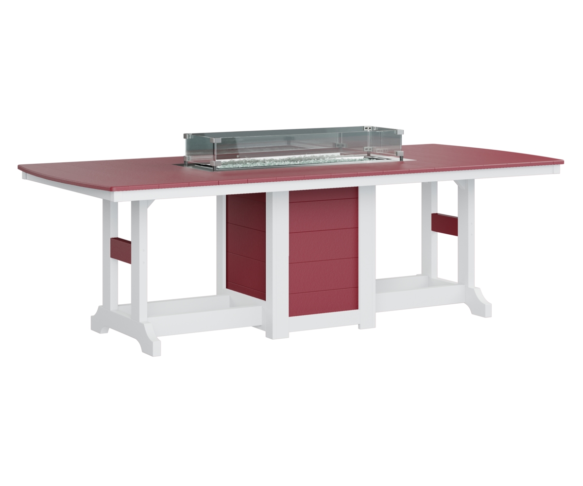 Gc 44X96 Rec Fire Table Dining