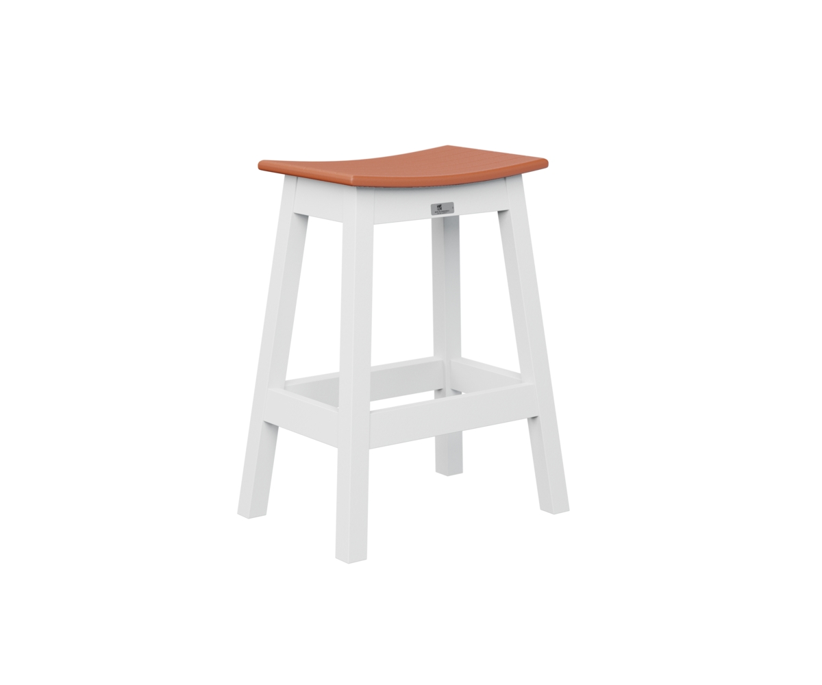 Saddle Counter Stool