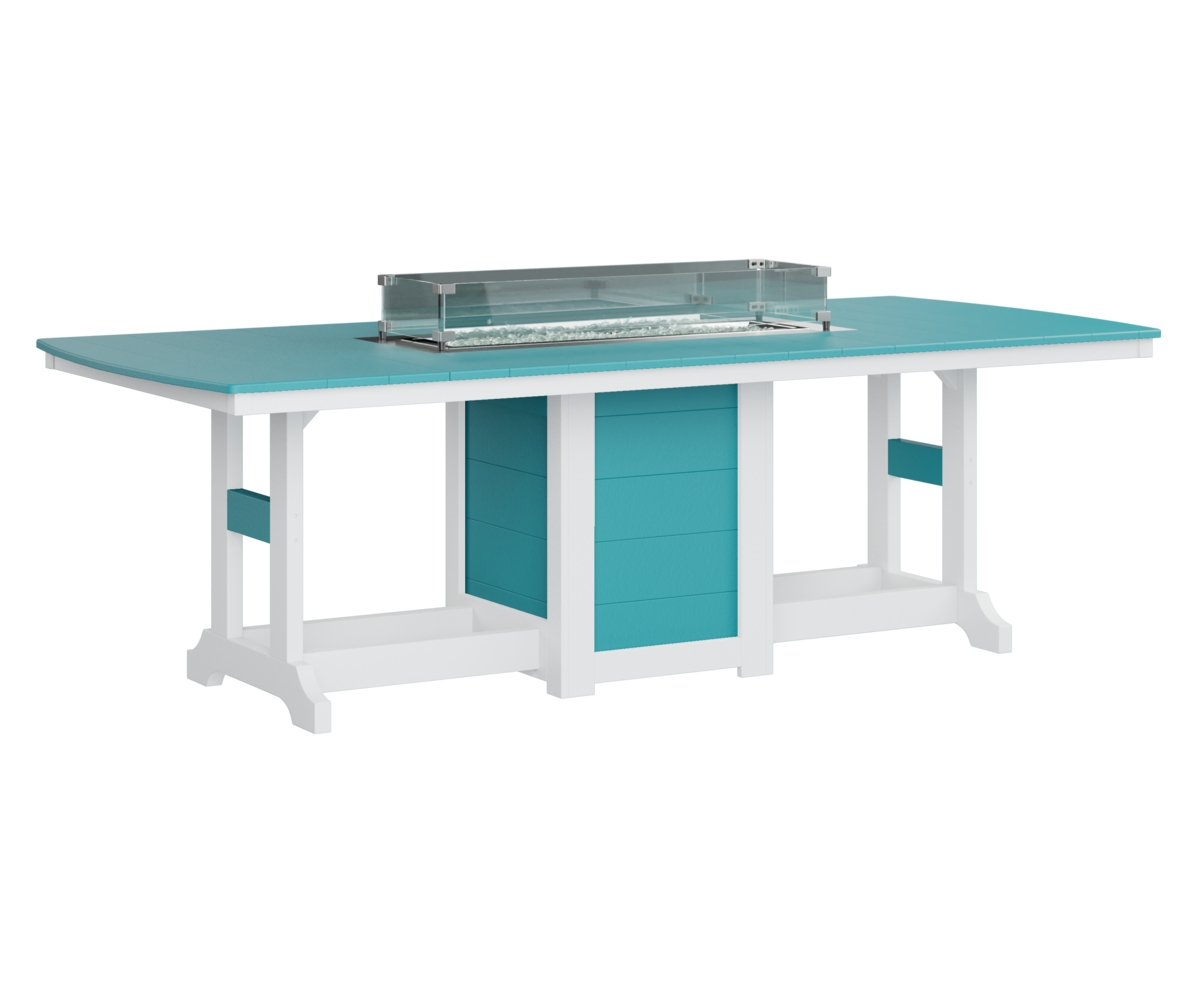 Gc 44X96 Rec Fire Table Dining